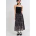 Floral Tiered Maxi Skirt